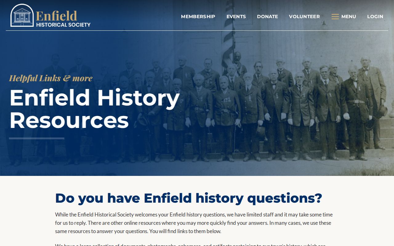 Enfield city directory historical society holdings